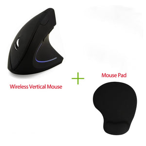 CHYI Wireless Gaming Mouse Ergonomic Vertical Mouse 800/1200/1600DPI