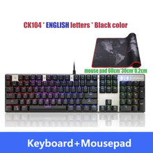 Load image into Gallery viewer, Motospeed CK105 RGB Gaming Mechanical Keyboard