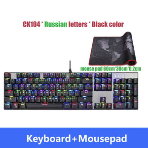 Motospeed CK105 RGB Gaming Mechanical Keyboard
