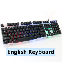 Load image into Gallery viewer, Russian RGB Gaming Keyboard