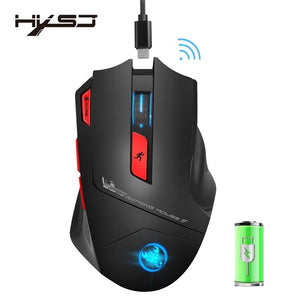 HXSJ M10 Wireless Gaming Mouse 2400DPI 7 Color