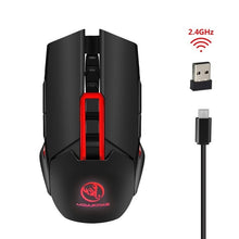 Load image into Gallery viewer, HXSJ M10 Wireless Gaming Mouse 2400DPI 7 Color