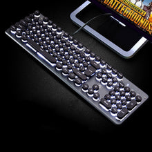 Load image into Gallery viewer, Backlit Round  Push-Button Gaming Keyboard